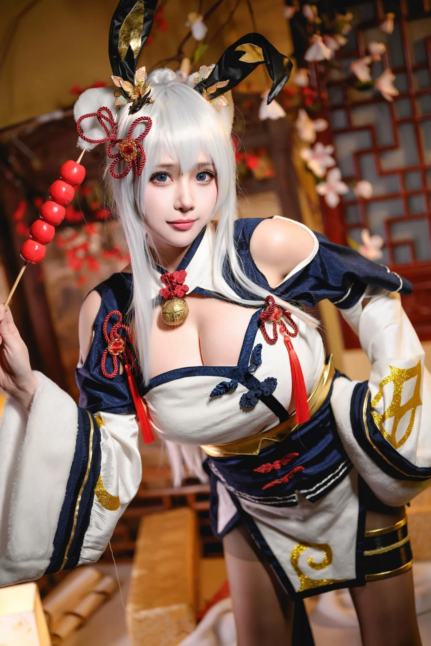 凛子酱 – NO.13 旗袍兔兔 [21P]插图9